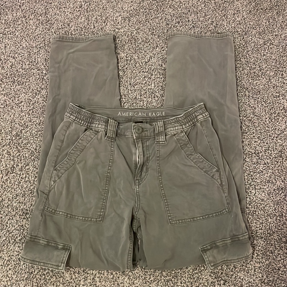 olive green cargos!